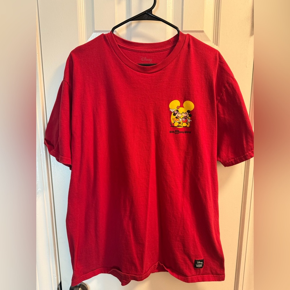 Disney X Vans collaboration Mickey and Minnie t-shirt